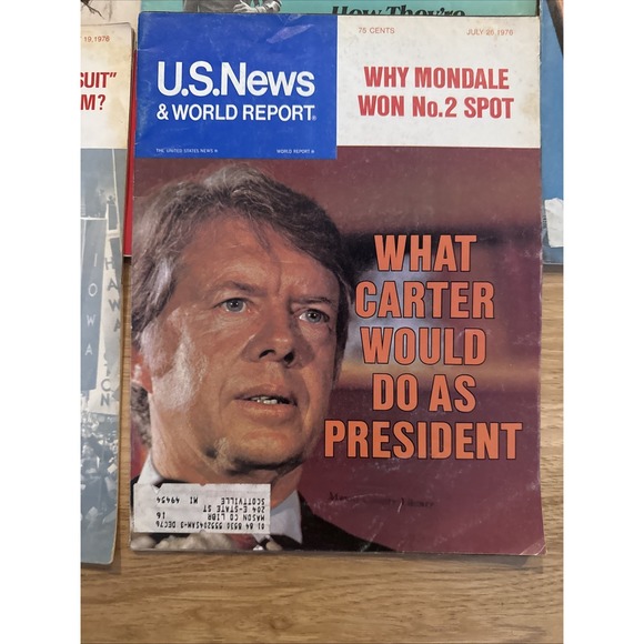Vintage 1976 US NEWS & World Report Weekly Magazine Lot of 18 - Picture 9 of 16